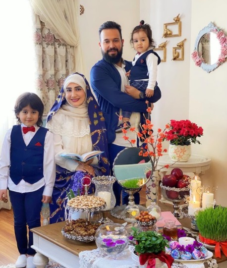 فاطمه بستاک مادر امیر رضا و امیر طاها