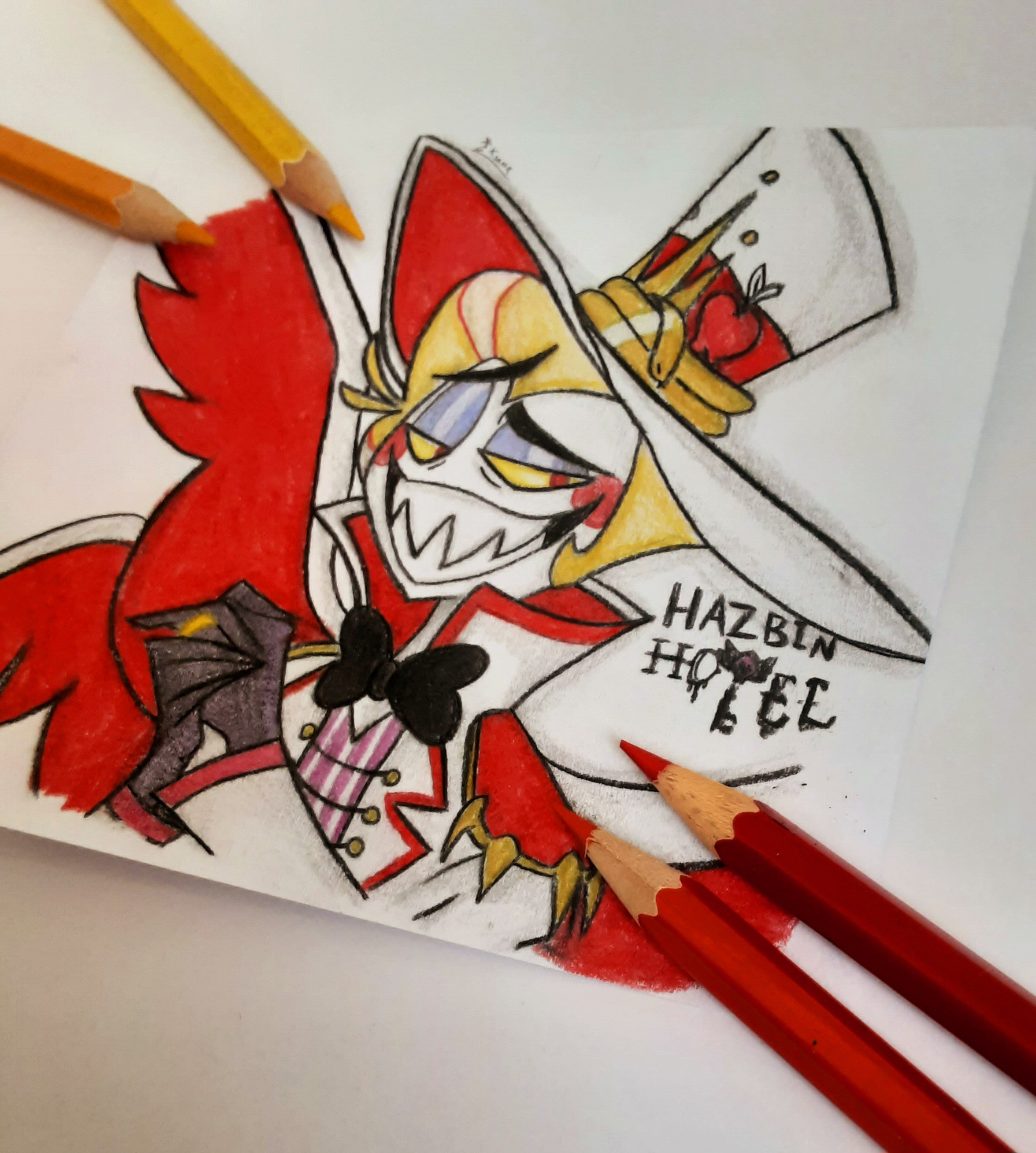 نقاشی.(𝕂𝕀𝔸ℕ𝔸)lucifer morningstar