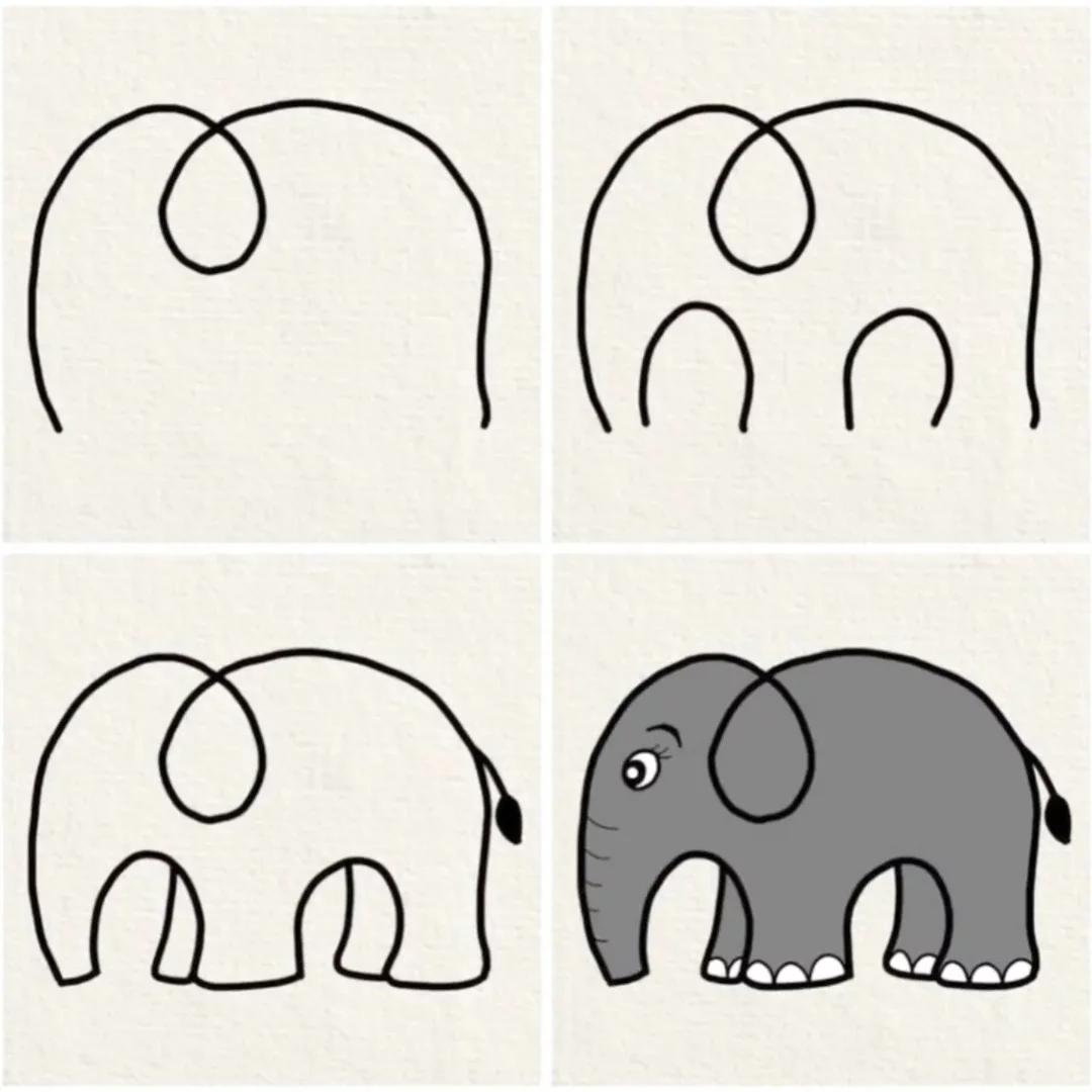 آموزش مرحله مرحله فیل