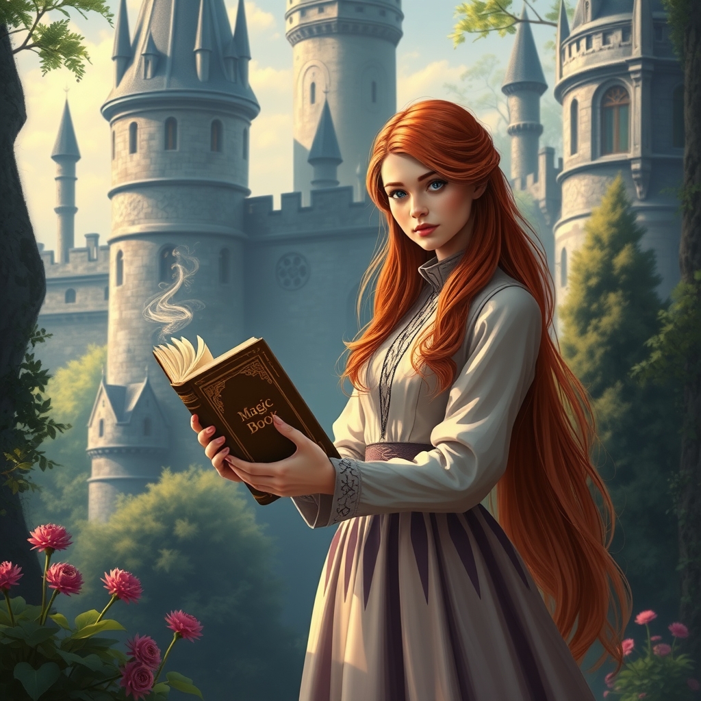 دختر جادویی در قصر ساخته ی خودم 😍🎀