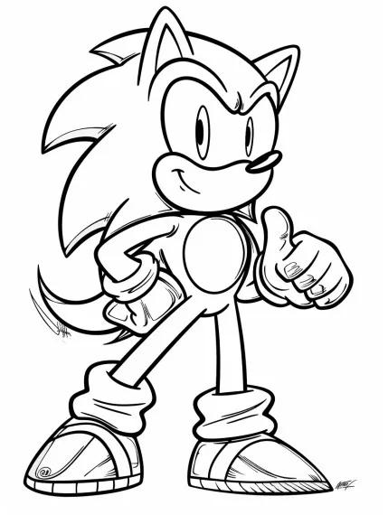 سونیک را نقاشی کنیم