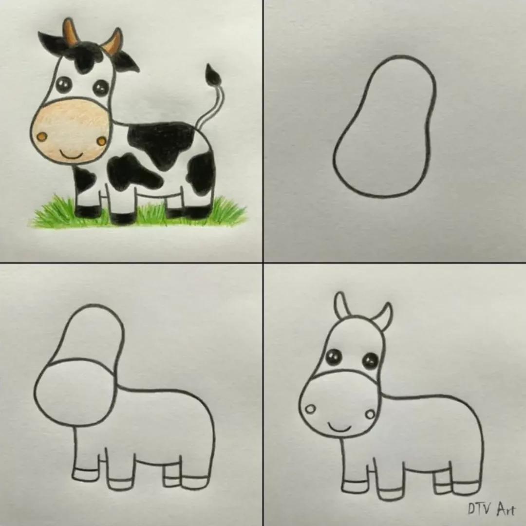 مراحل کشیدن گاو