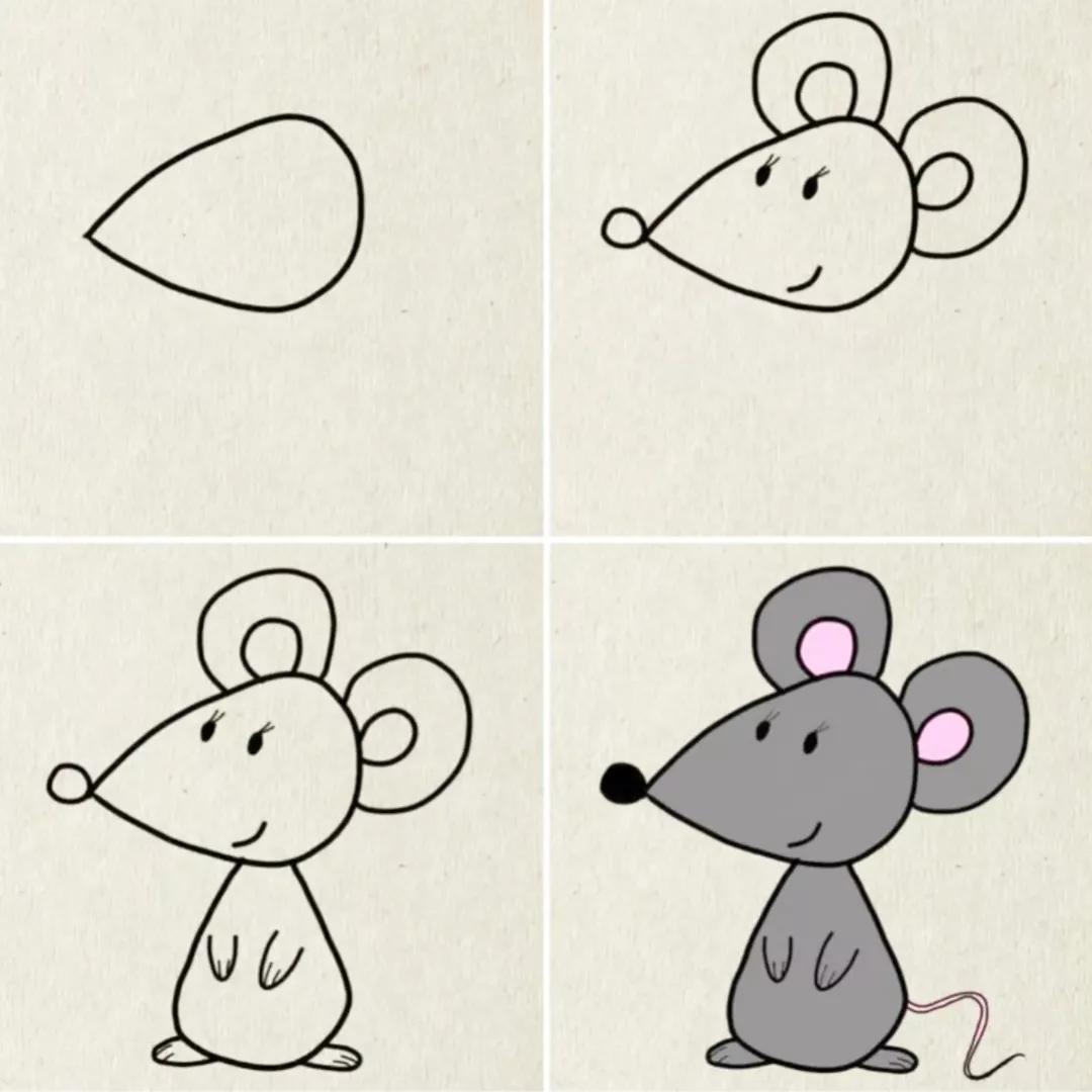 آموزش کشیدن موش