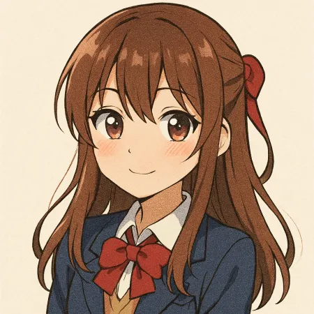 دختر انیمه ای نقاشی کیوت 🩷