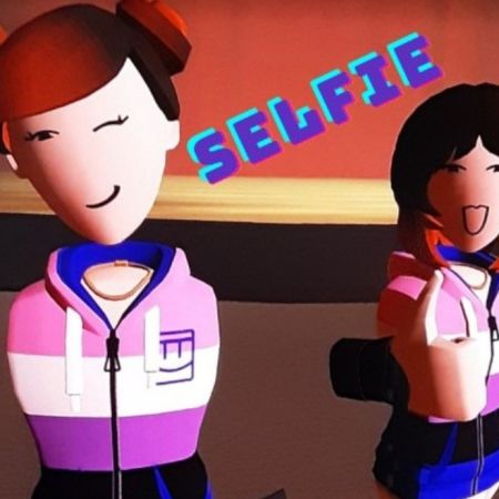 سلفی پریسا و درسا Rec Room OnlineGamers