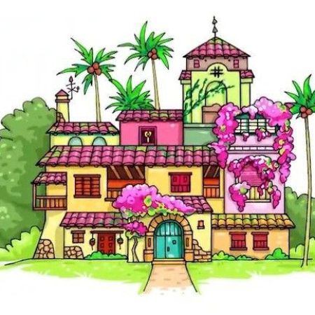 ایده ی نقاشی خونه ی فیلم انکانتو