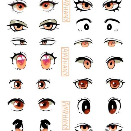 سبک های مختلف کشیدن چشم