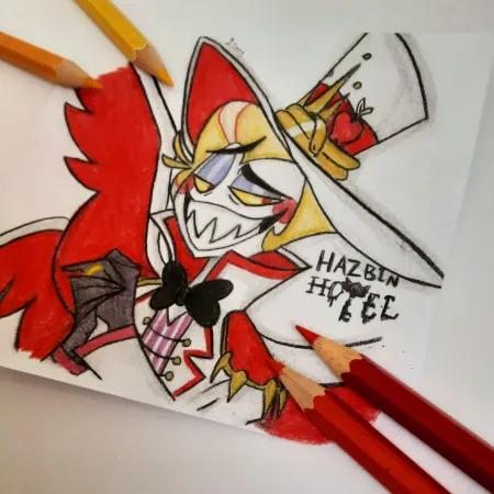 نقاشی.(𝕂𝕀𝔸ℕ𝔸)lucifer morningstar