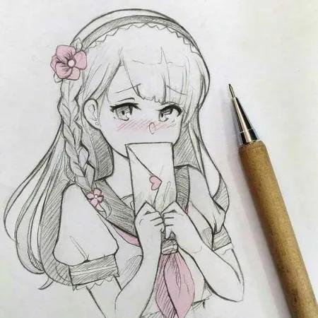💖نقاشی چهره مینیمال (کیوت)🌸💗