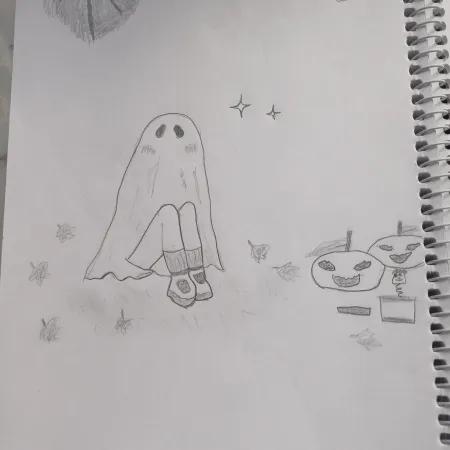 نقاشیه روح قشنگ👻
