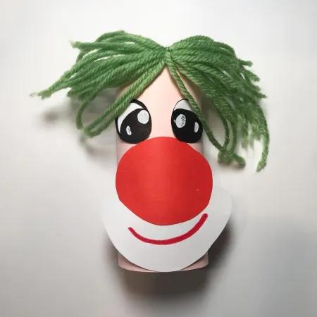 عکس از کاردستی دلقک