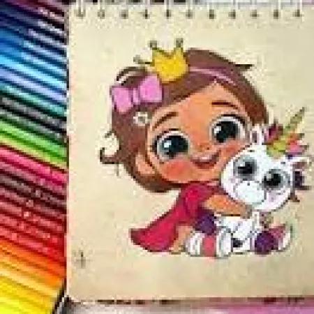 نقاشی دخترانه