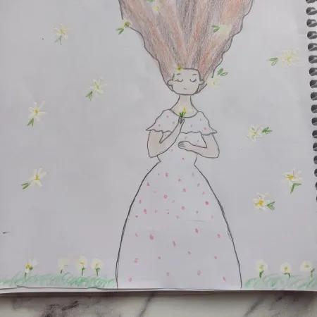 دختر بابونه ای