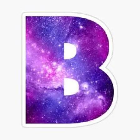 حروف گلکسی b