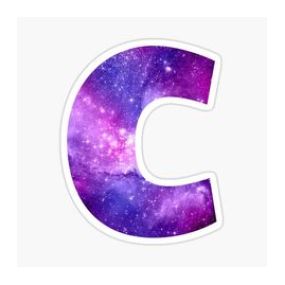 حروف گلگسی c