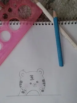 نقاشی خرس از من