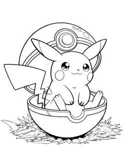 نقاشی کیوت pokemon