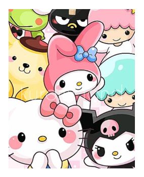 عکس کیوت سانریو/sanrio_🌟☔