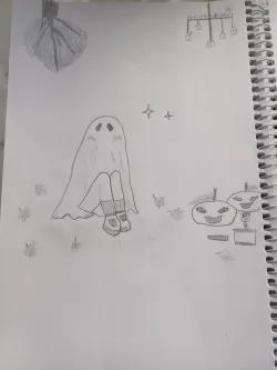 نقاشیه روح قشنگ👻