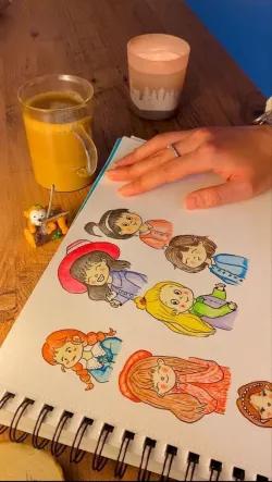 نقاشی چند چهره