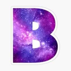 حروف گلکسی b