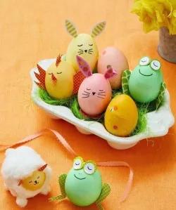 ایده تهیه تخم مرغ رنگی