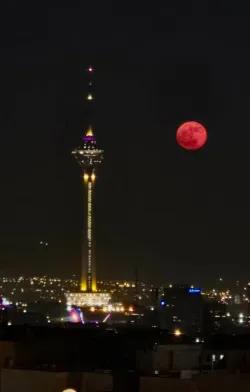 ماه توت‌فرنگی تهران